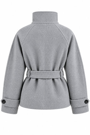 Gri Trinidad Kaşe Ceket - 508395