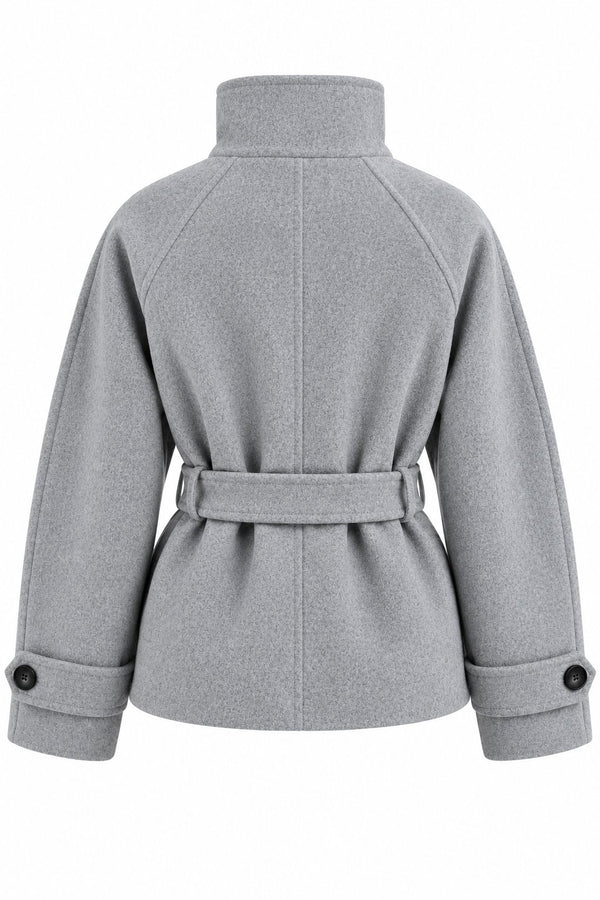 Gri Trinidad Kaşe Ceket - 508395