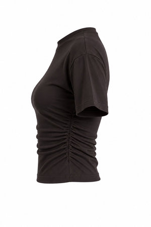 Kahverengi Drapeli Body - 2y261003