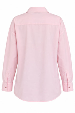 Pembe Oversize Gömlek - 2y5310