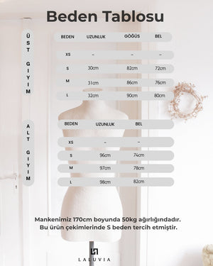 Çok Renkli Yırtmaçlı Piliseli İkili Takım - 2y8570