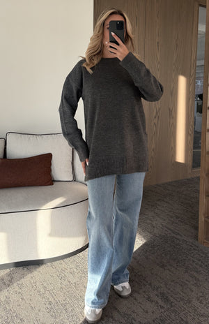 Antrasit Triko Kazak - 04595