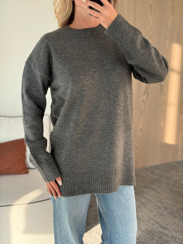 Antrasit Triko Kazak - 04595