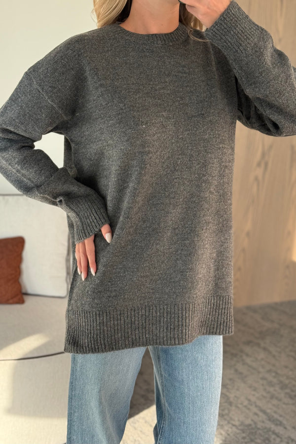 Antrasit Triko Kazak - 04595