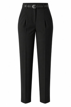 Siyah Kemerli Pantolon - 2y3790