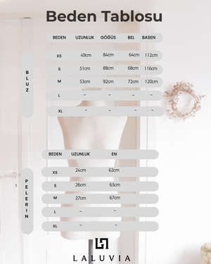 Siyah Pelerinli Straplez Bluz - 1101