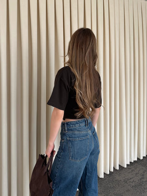 Kahverengi Yanı Drapeli Body - 261003