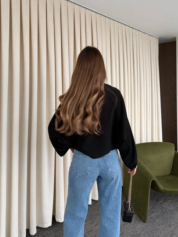 Siyah Triko Bolero Takım - 601117