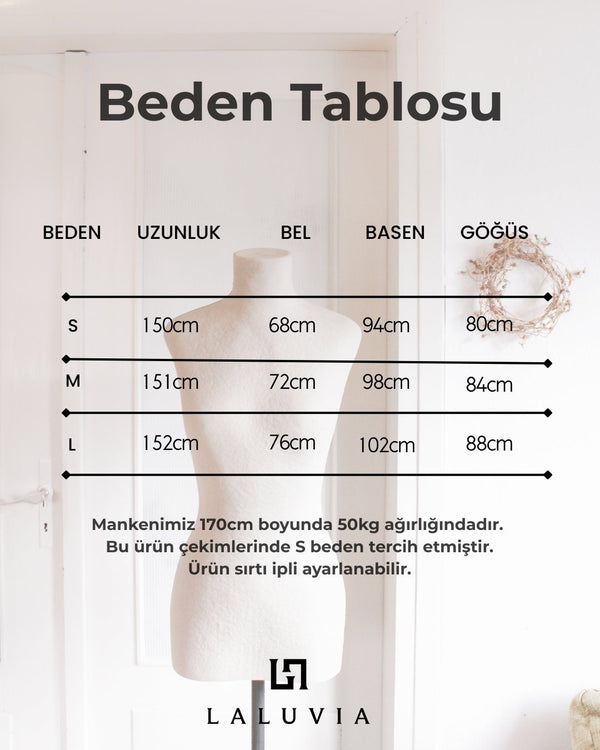 Mürdüm Fularlı Drapeli Abiye Elbise - 20630