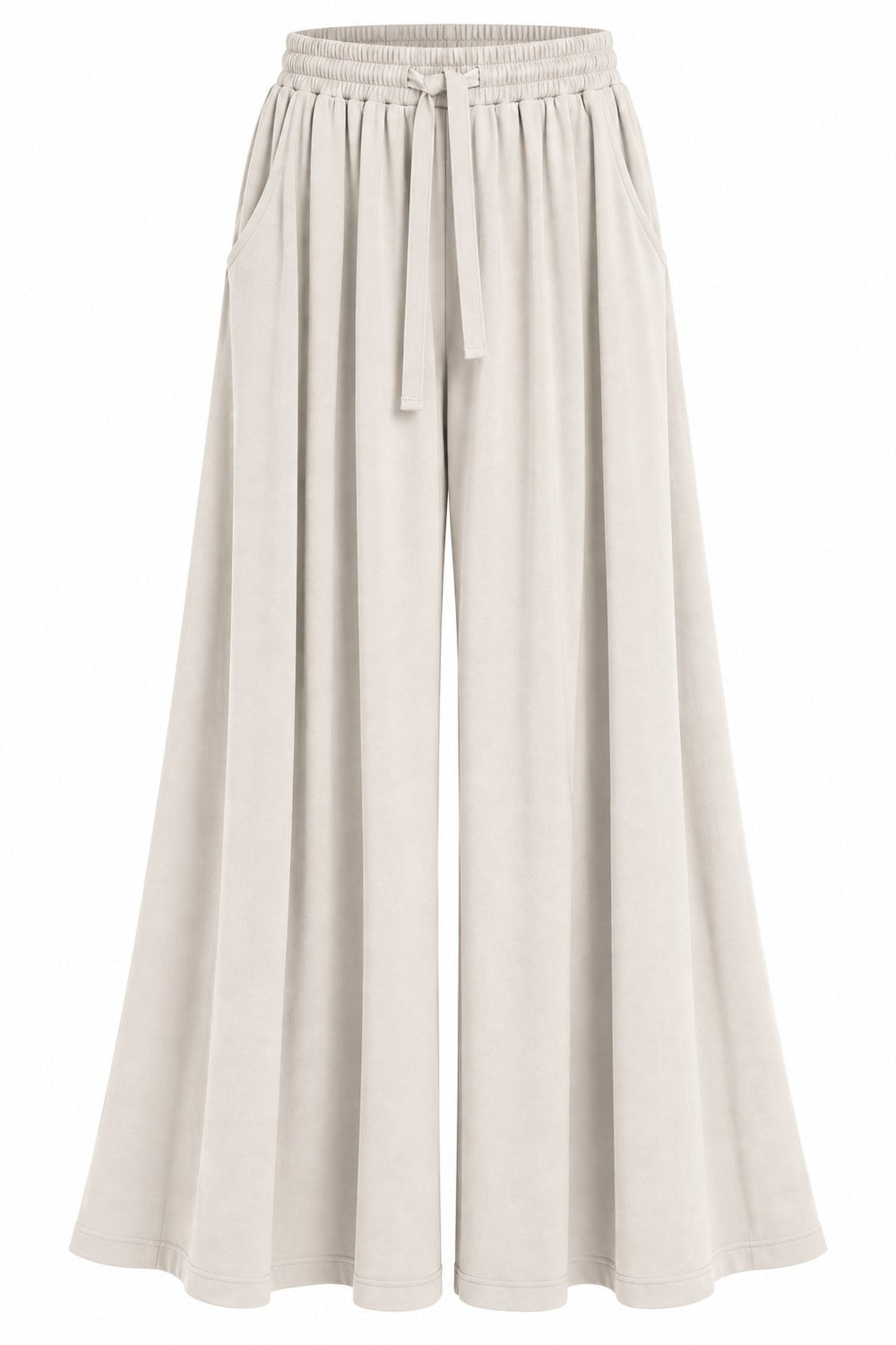Taş Beli Lastikli Modal Pantolon - 3322