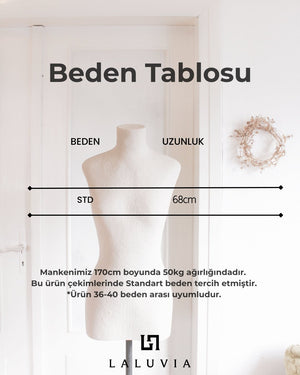 Kırmızı Dantelli Transparan Bluz - 5108