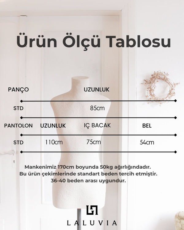 Kahverengi Pançolu Triko Takım - 0190