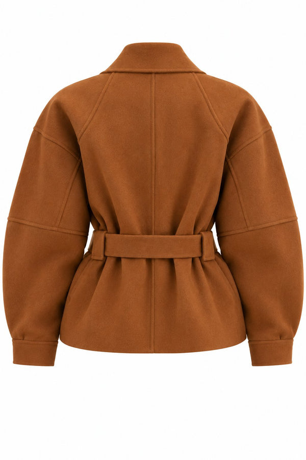 Kahverengi Loria Süet Ceket - 509431