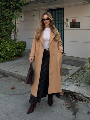 Camel New Tokyo Uzun Kaşe Kaban - 408021