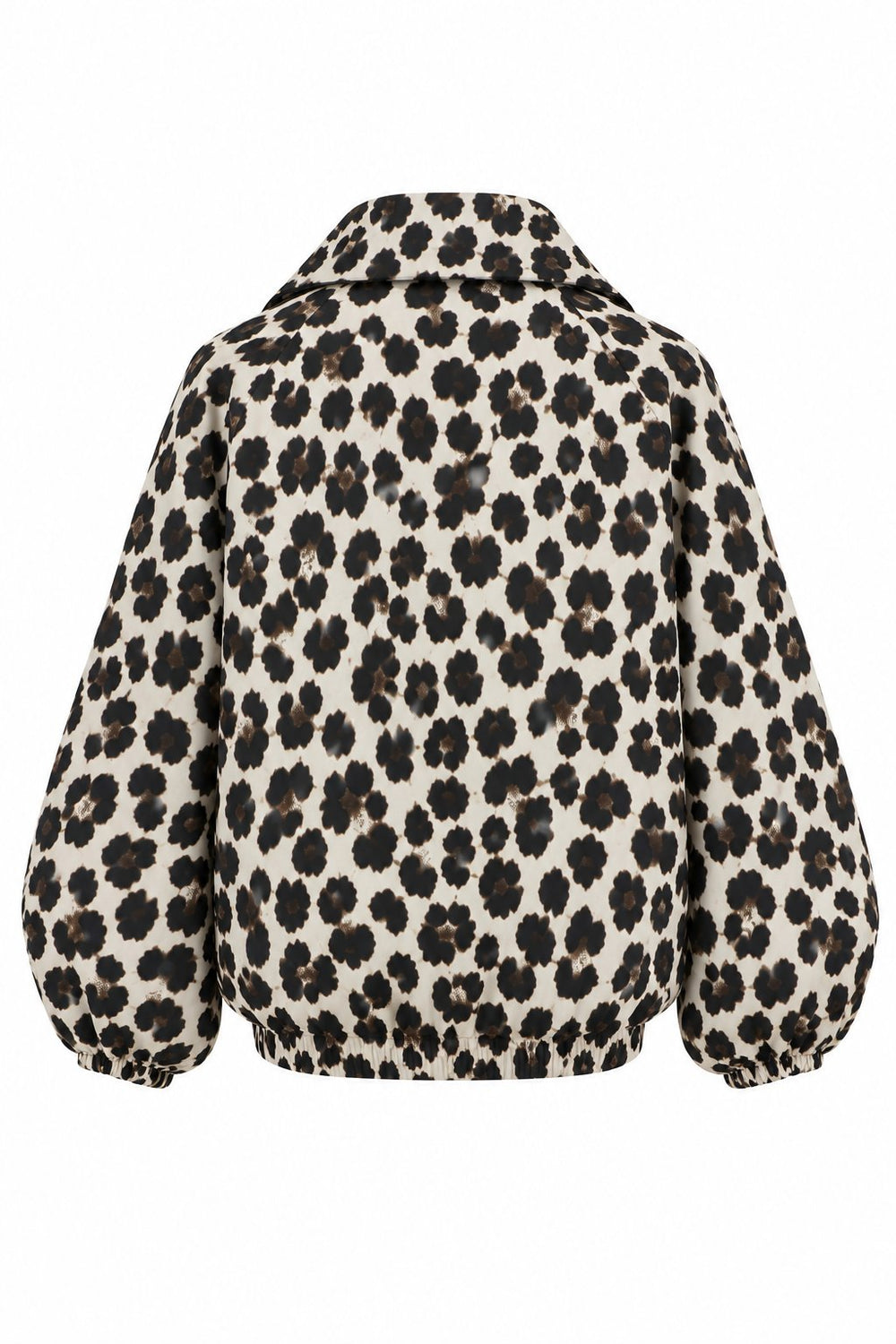 Leopar Bomber Ceket - 9636