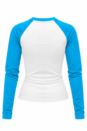 Mavi Slim Fit Kontrast Uzun Kollu Bluz - 5219