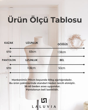 Antrasit Şerit Detaylı Triko Takım - 2y4479