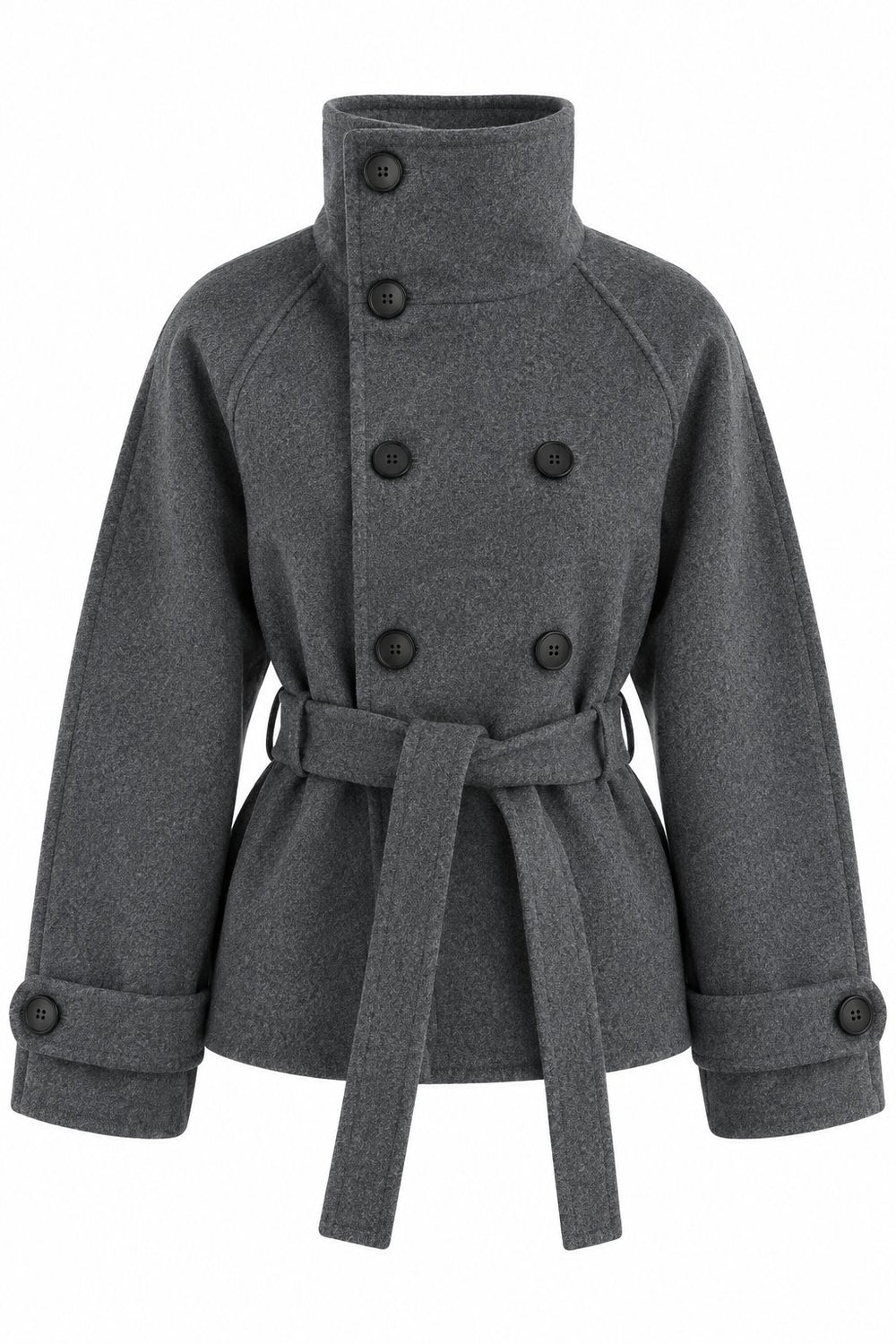 Antrasit Trinidad Kaşe Ceket - 508395
