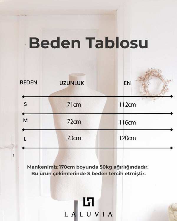 Mavi Nakış İşlemeli Denim Yelek - 1077