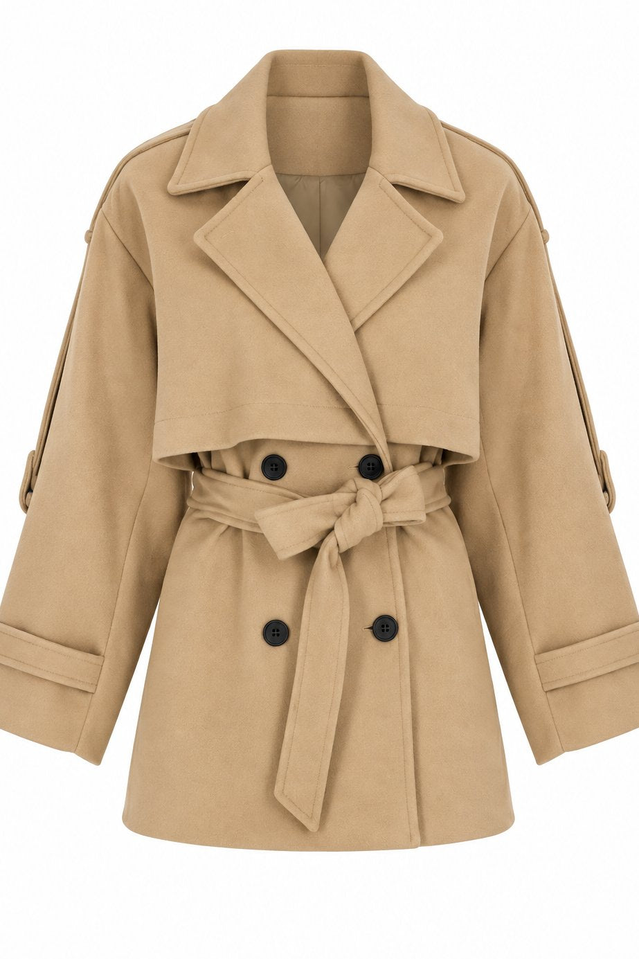 Camel Kaşe Trençkot - 9669