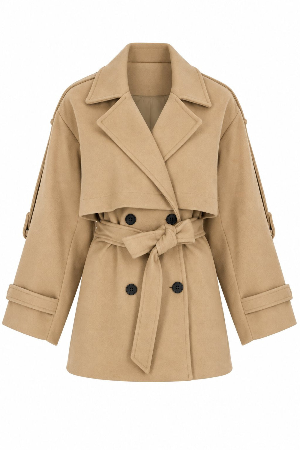 Camel Kaşe Trençkot - 9669
