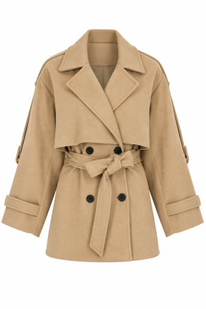 Camel Kaşe Trençkot - 9669