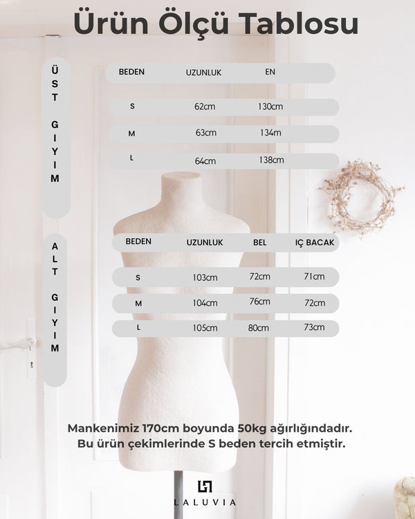 Kırmızı Paçası Lastikli Pantolon Gömlek Takım - 909466