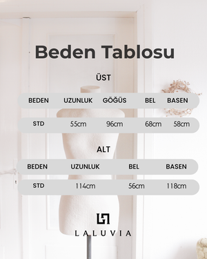 Ekru Dantelli İkili Triko Takım - 2602