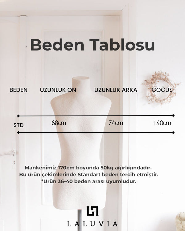 Ekru Krep Kumaş Gömlek - 7398