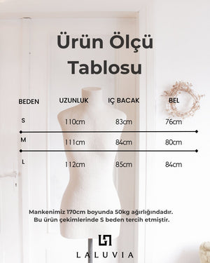 Varak Leopar Desenli Pantolon - 1281