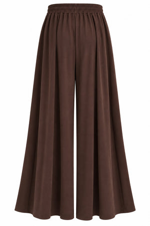 Kahverengi Beli Lastikli Modal Pantolon - 3322
