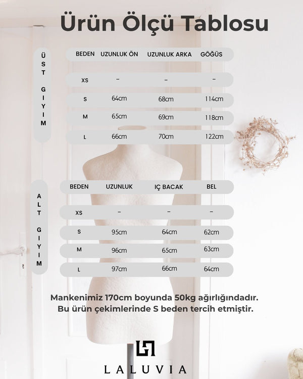 Kahverengi Çıtçıtlı Gömlek Pantolon Takım - 51460