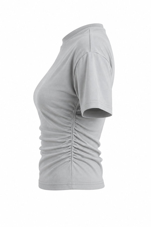 Gri Drapeli Body - 2y261003