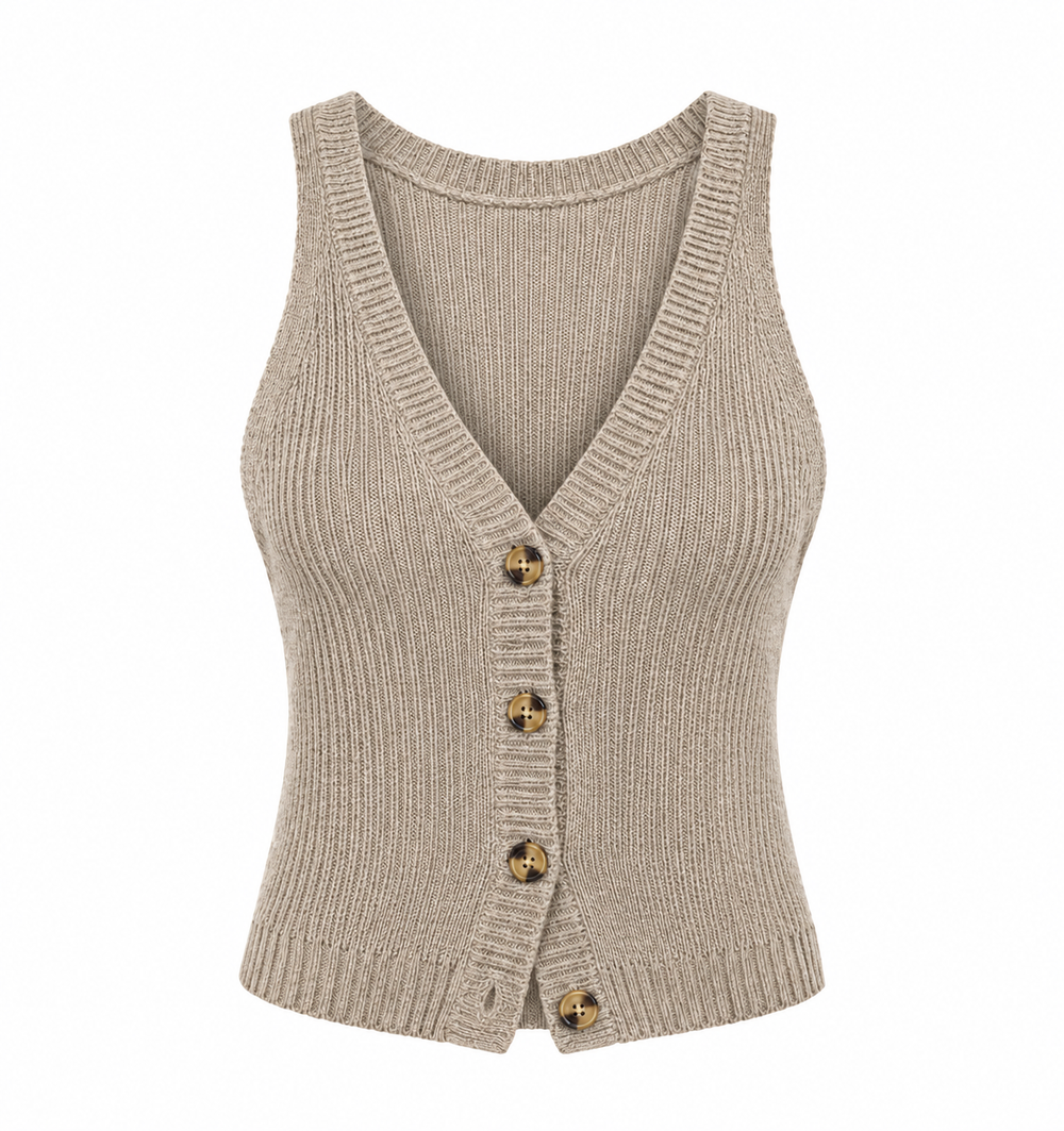 Vizon Chic Yelek | LALUVIA