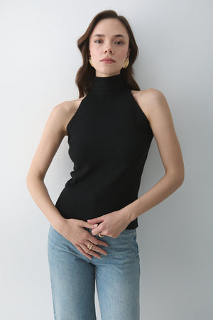 Siyah Boğazlı Atlet - 251004