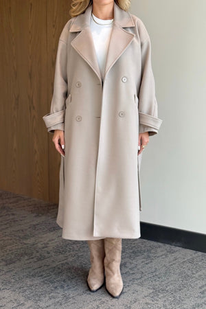 Vizon New Tokyo Uzun Kaşe Kaban - 408021