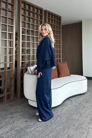 Lacivert Nora Eşofman Takımı - 8001