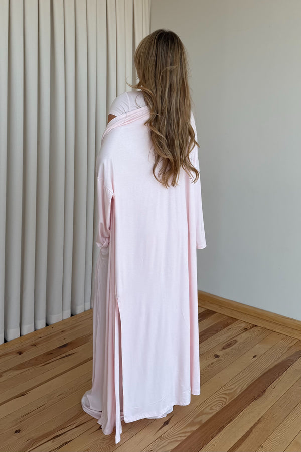 Pembe Viskon Üçlü Takım | LALUVIA