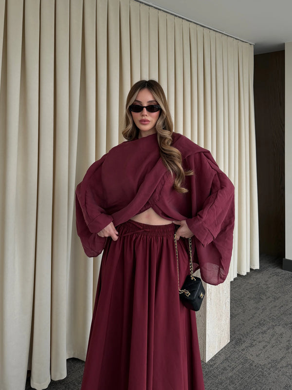 Bordo Uçuşan Pelerin Panço - 0901