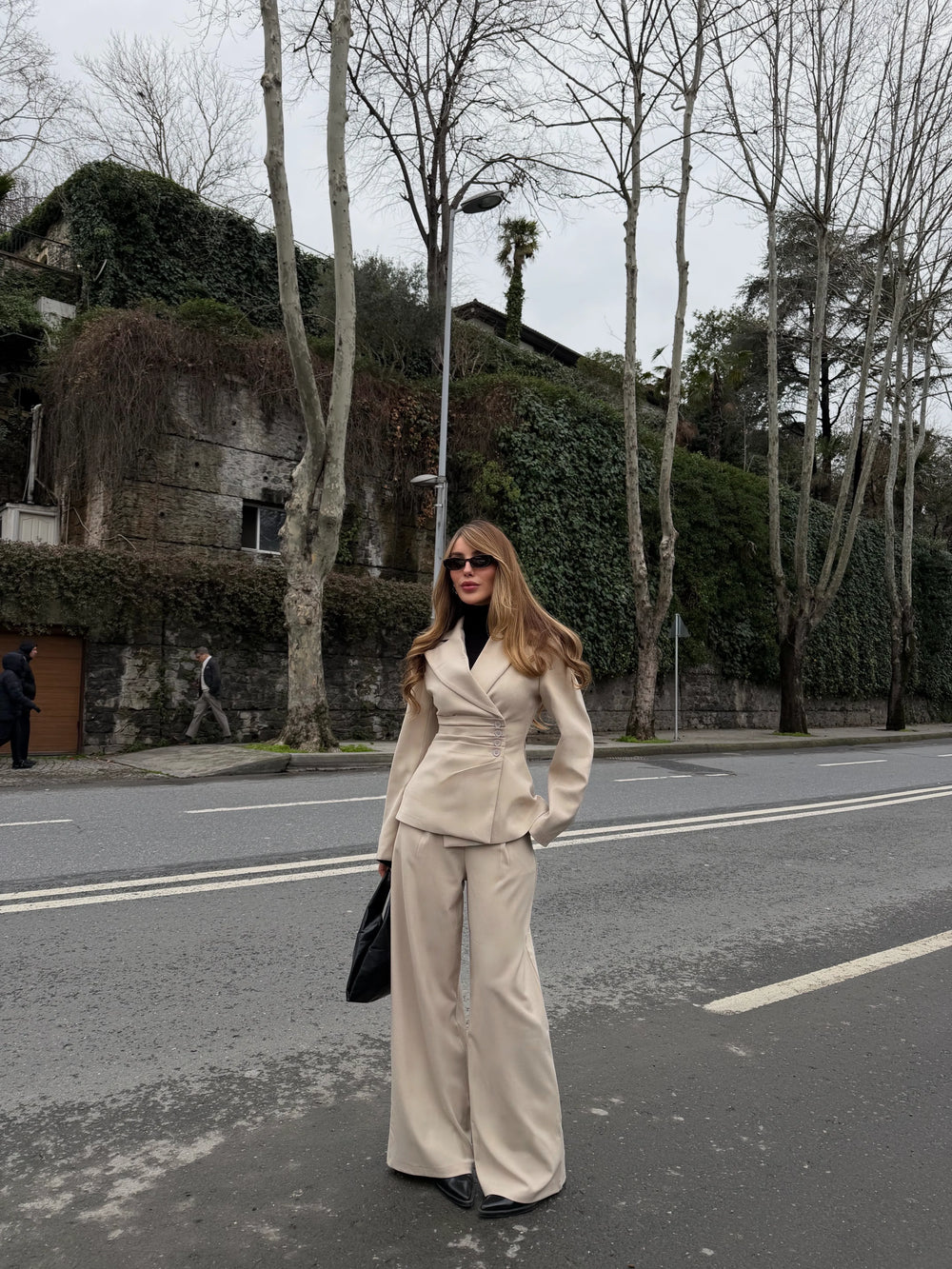 Taş 4 Yan Düğmeli Ceket Pantolon Takım - 202602