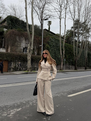 Taş 4 Yan Düğmeli Ceket Pantolon Takım - 202602