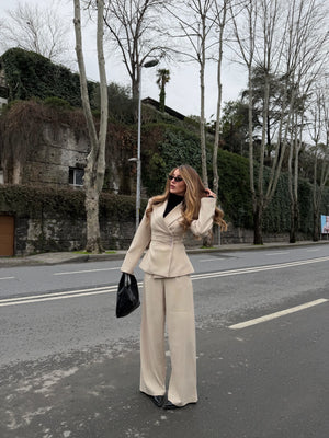 Taş 4 Yan Düğmeli Ceket Pantolon Takım - 202602