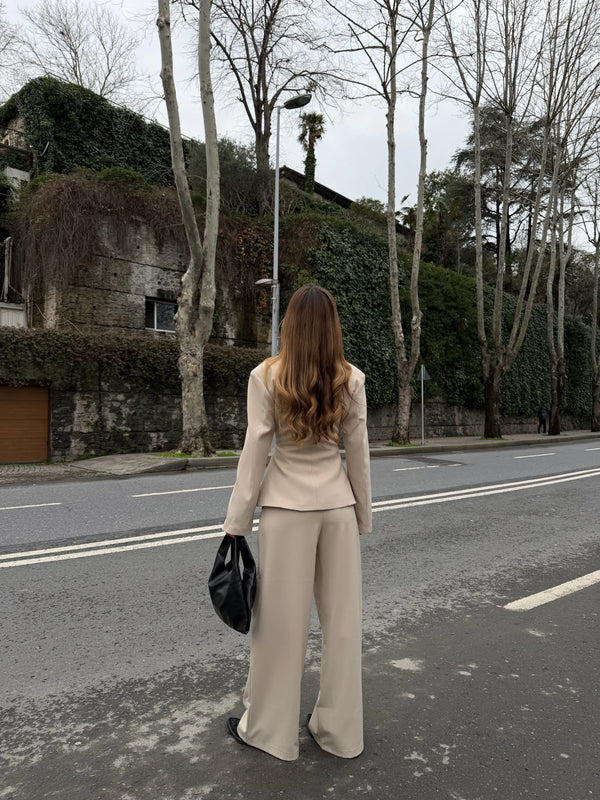 Taş 4 Yan Düğmeli Ceket Pantolon Takım - 202602