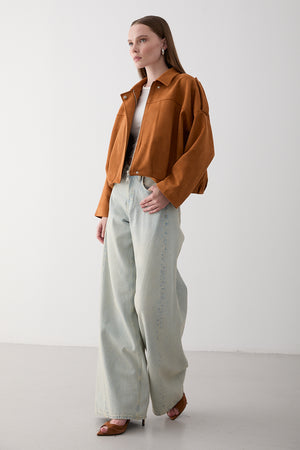 Taba Clara Süet Ceket - 2929