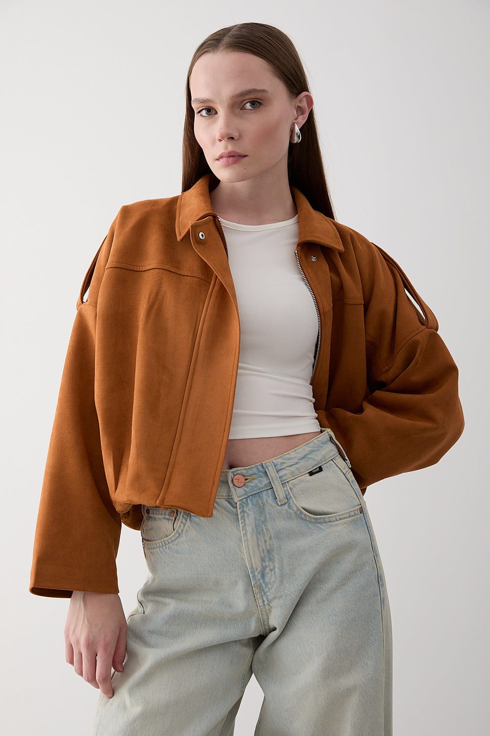 Taba Clara Süet Ceket - 2929