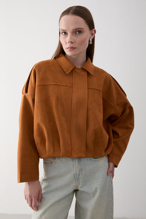 Taba Clara Süet Ceket - 2929