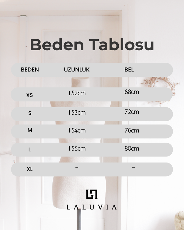 Kahverengi Saten Yırtmaçlı Elbise - 2026
