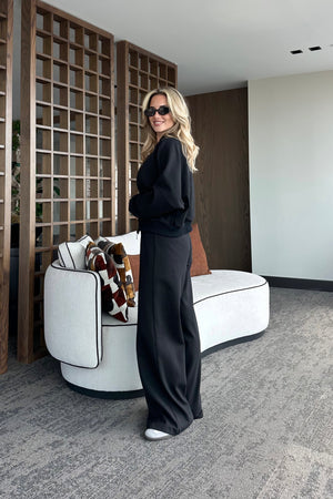 Siyah Nora Eşofman Takımı - 8001