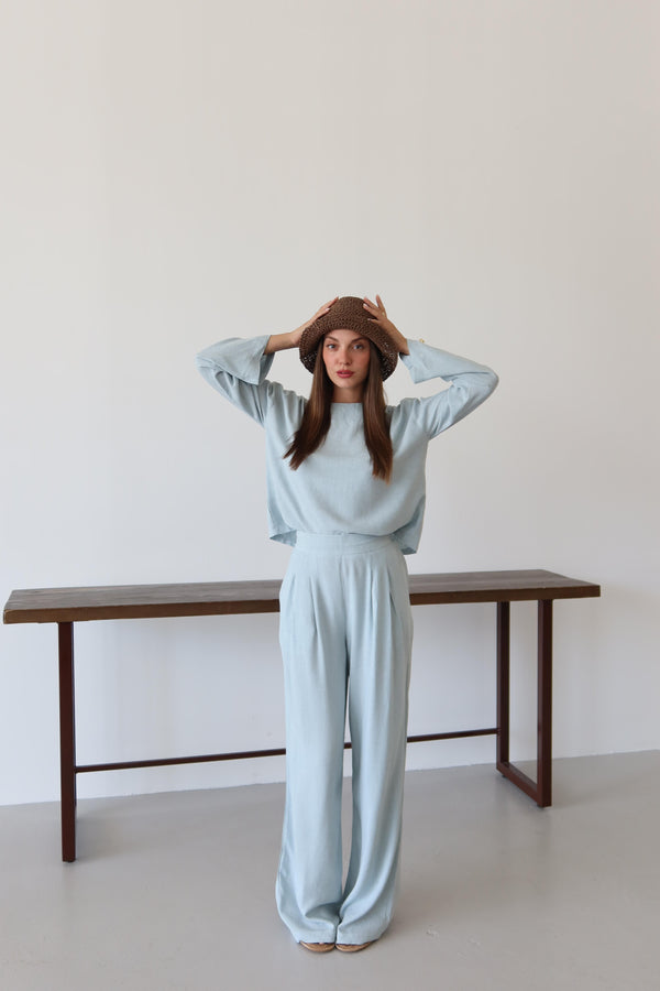 Mavi Marisol Bluz Pantolon Takım