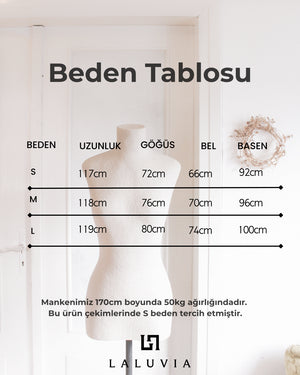 Beyaz Astarlı Dantelli Elbise - 5109
